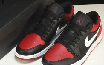 Low “Alternate Jordan Bred 1 Toe” 0429